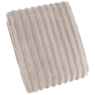 Retreat Knitted Bath Sheet - Biscuit 1 Retreat Knitted Bath Sheet - Biscuit