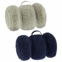 B&M Simply Teddy Navy Rolled Throw -Hot Sale Household Items 394930 394931 teddy throw group