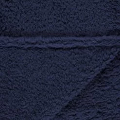 B&M Simply Teddy Navy Rolled Throw -Hot Sale Household Items 394931 teddy throw navy 3