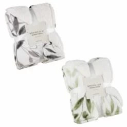 Winston Green Leaf Sherpa Throw -Hot Sale Household Items 394976 394948 winston leaf sherpa throw group 1