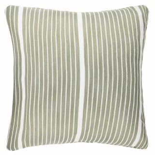 Green Stripe Double Sided Woven Cushion With Pipe 1 Green Stripe Double Sided Woven Cushion With Pipe