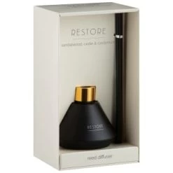 B&M Spa Reed Diffuser 100ml - Restore -Hot Sale Household Items 395419 100ml spa reed diffuser resstore