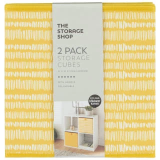 Lokken Mark Making Storage Cubes 2pk - Ochre 3 Lokken Mark Making Storage Cubes 2pk - Ochre - Image 3