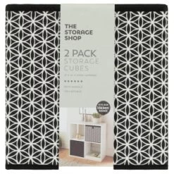 Lokken Mark Making Storage Cubes 2pk - Mono -Hot Sale Household Items 395850 2pk lokken mono storage cubes mark making 2