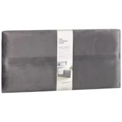 B&M Velvet Storage Box - Grey -Hot Sale Household Items 395861 velvet storage box grey