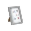 B&M Colourblock Frame 4 X 6" - Silver