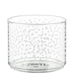 B&M Printed Glass Stackable Storage Jars 3pc - White -Hot Sale Household Items 396484 3pk printed glass stackable storage jars white 5