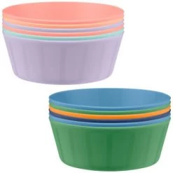Simply Kids Colour Bowls 6pk - Pastel -Hot Sale Household Items 398568 398571 6pk simply kids colour bowls group