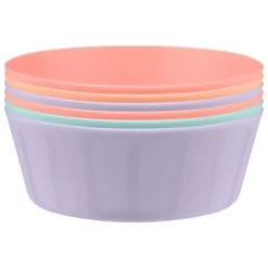 Simply Kids Colour Bowls 6pk - Pastel -Hot Sale Household Items 398571 6pk simply kids colour bowls girls 2